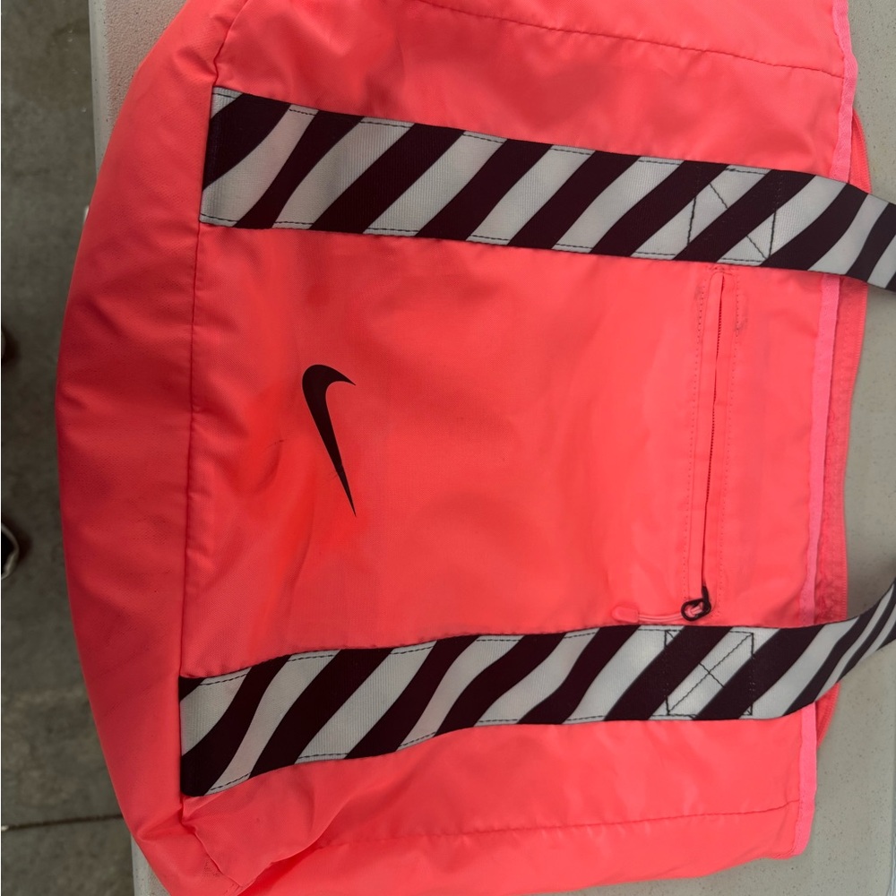 Nike Neon Pink Tote with Black Accents